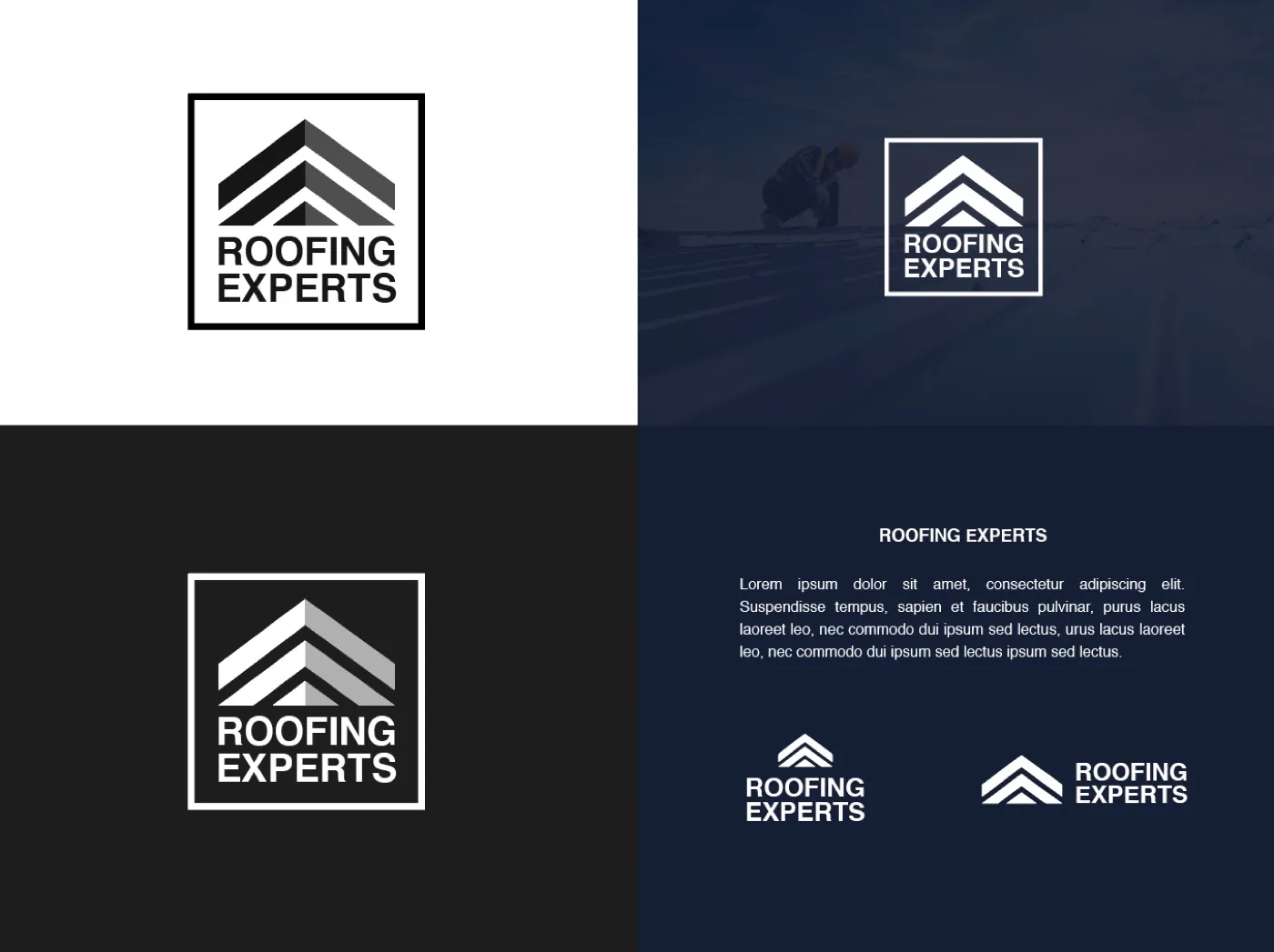 Identidad, Sitio Web y Video Hero para Marca de Roofing